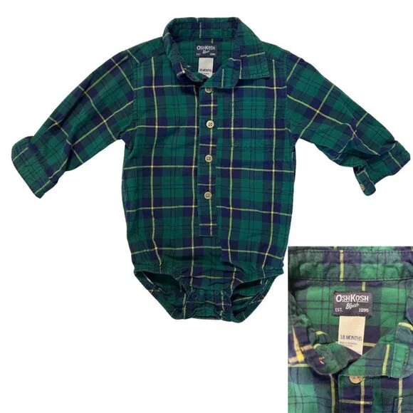 Lot of Three Collared Boys Toddler Shirts, size 18 mo - Picture 2 of 4